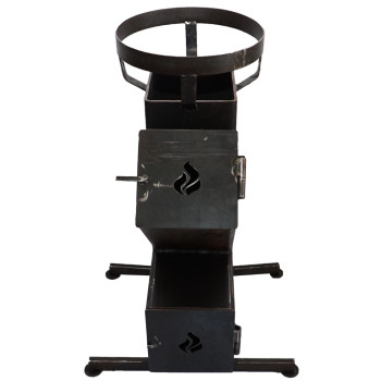 Soba de gatit cu lemne 200 mm, tabla 5mm