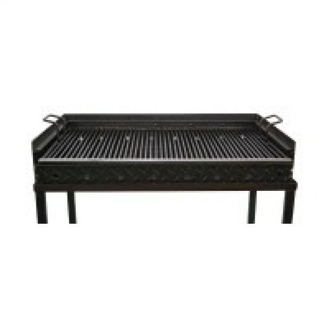 Gratar 70x42x85 pe 2 nivele pe cadru cu roti 